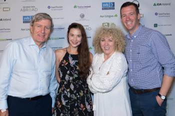 2-IrelandWeek-Ambassador-Dan-Mulhall-featured-artist-Lisa-Hannigan-Angela-Dorgan-of-Music-From-Ireland-and-Consulate-General-Robert-ODriscol